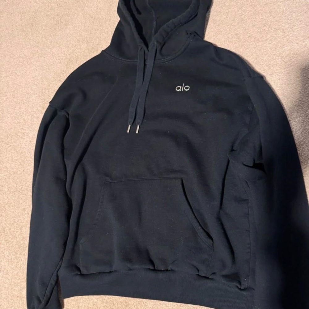 ALO Yoga Accolade Black Hoodie